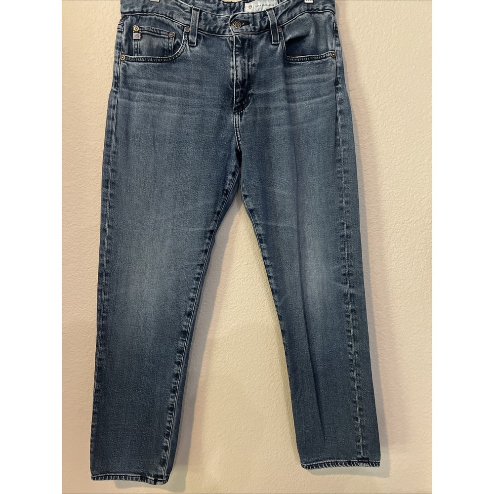 AG Nolan Relaxed Slim Ankle Blue Denim Jeans Anthropologie 29 x 29 Mens